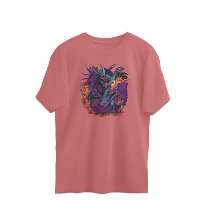 Dragon Grafitti Vibrant D-1 | Oversized T-Shirt - FairyBellsKart