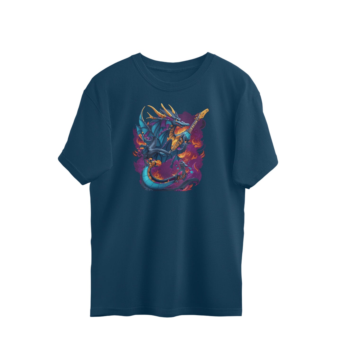 Dragon Grafitti Vibrant D-2  | Oversized T-Shirt - FairyBellsKart