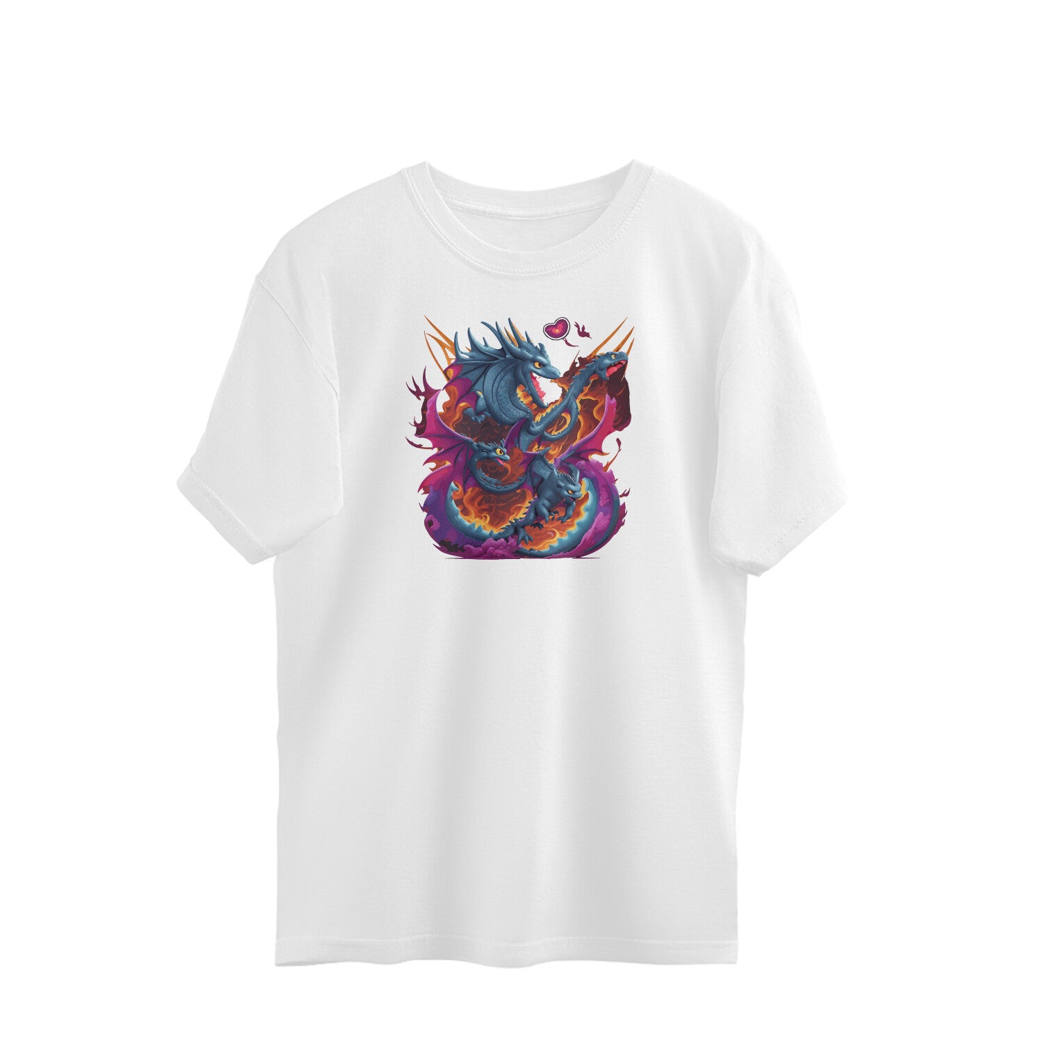 Dragon Grafitti Vibrant D-3 | Oversized T-Shirt - FairyBellsKart