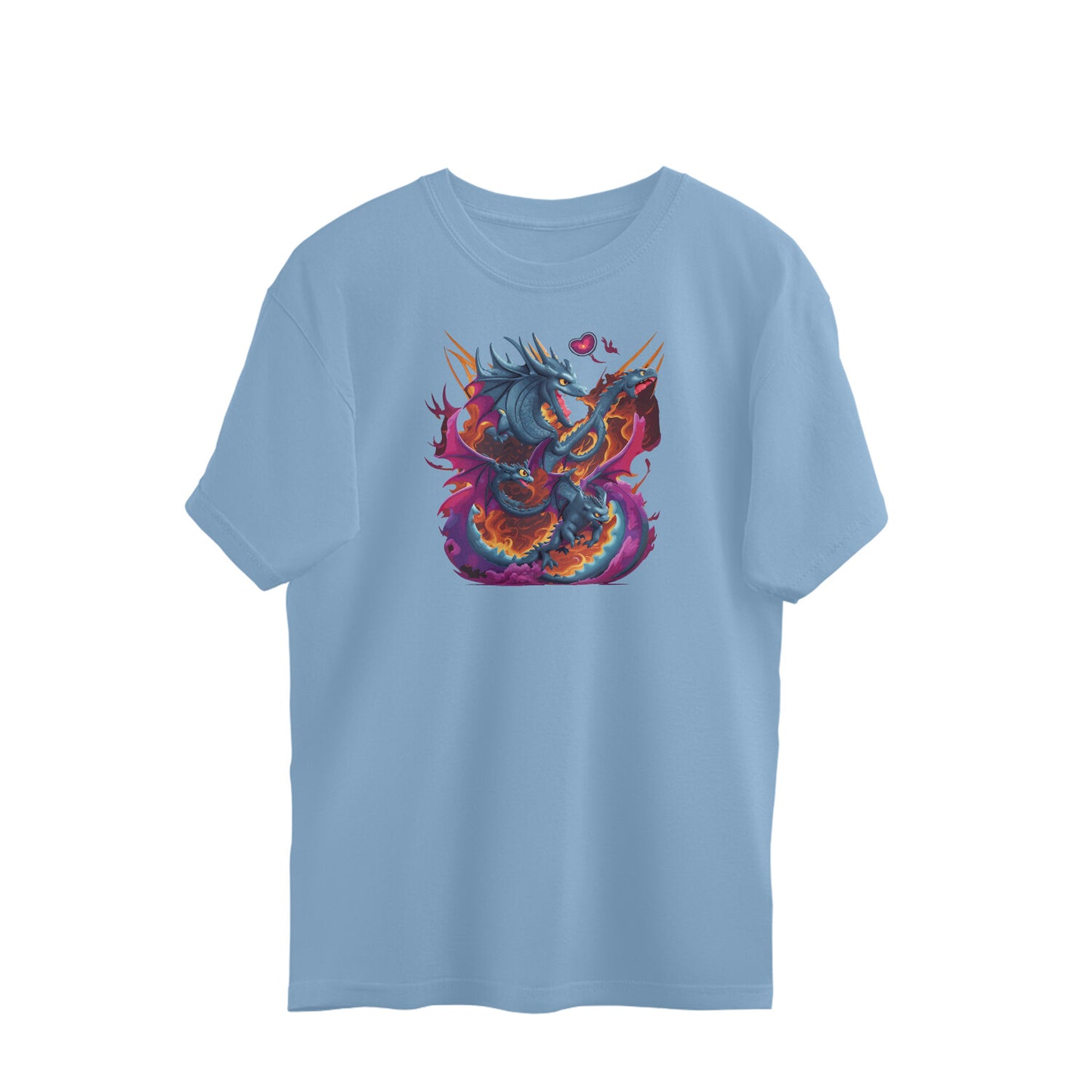 Dragon Grafitti Vibrant D-3 | Oversized T-Shirt - FairyBellsKart