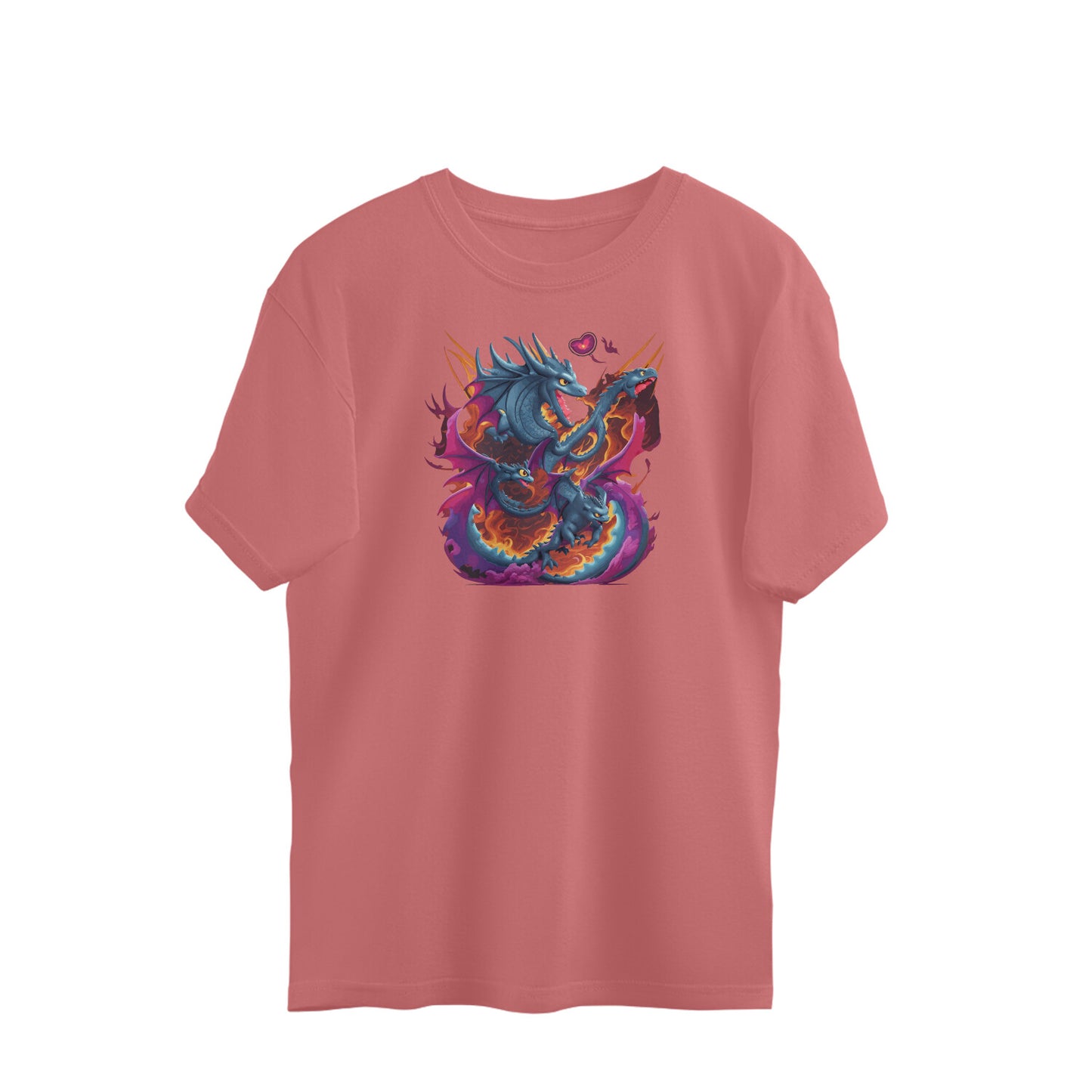 Dragon Grafitti Vibrant D-3 | Oversized T-Shirt - FairyBellsKart