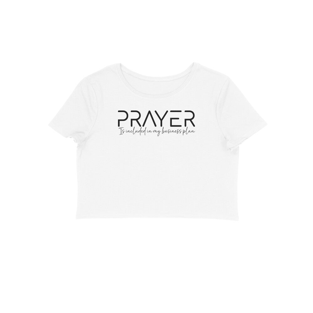 Prayer | Black | Crop Tops - FairyBellsKart