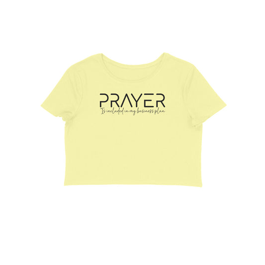 Prayer | Black | Crop Tops - FairyBellsKart