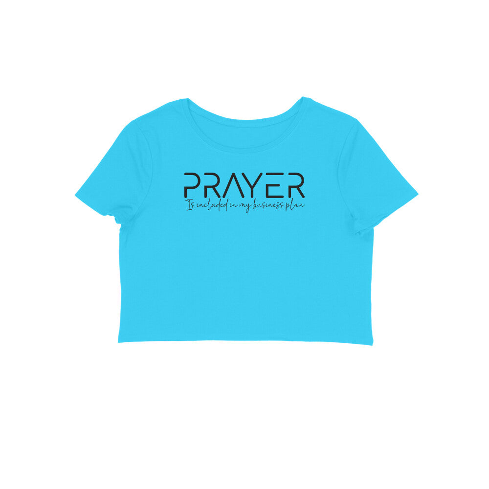 Prayer | Black | Crop Tops - FairyBellsKart