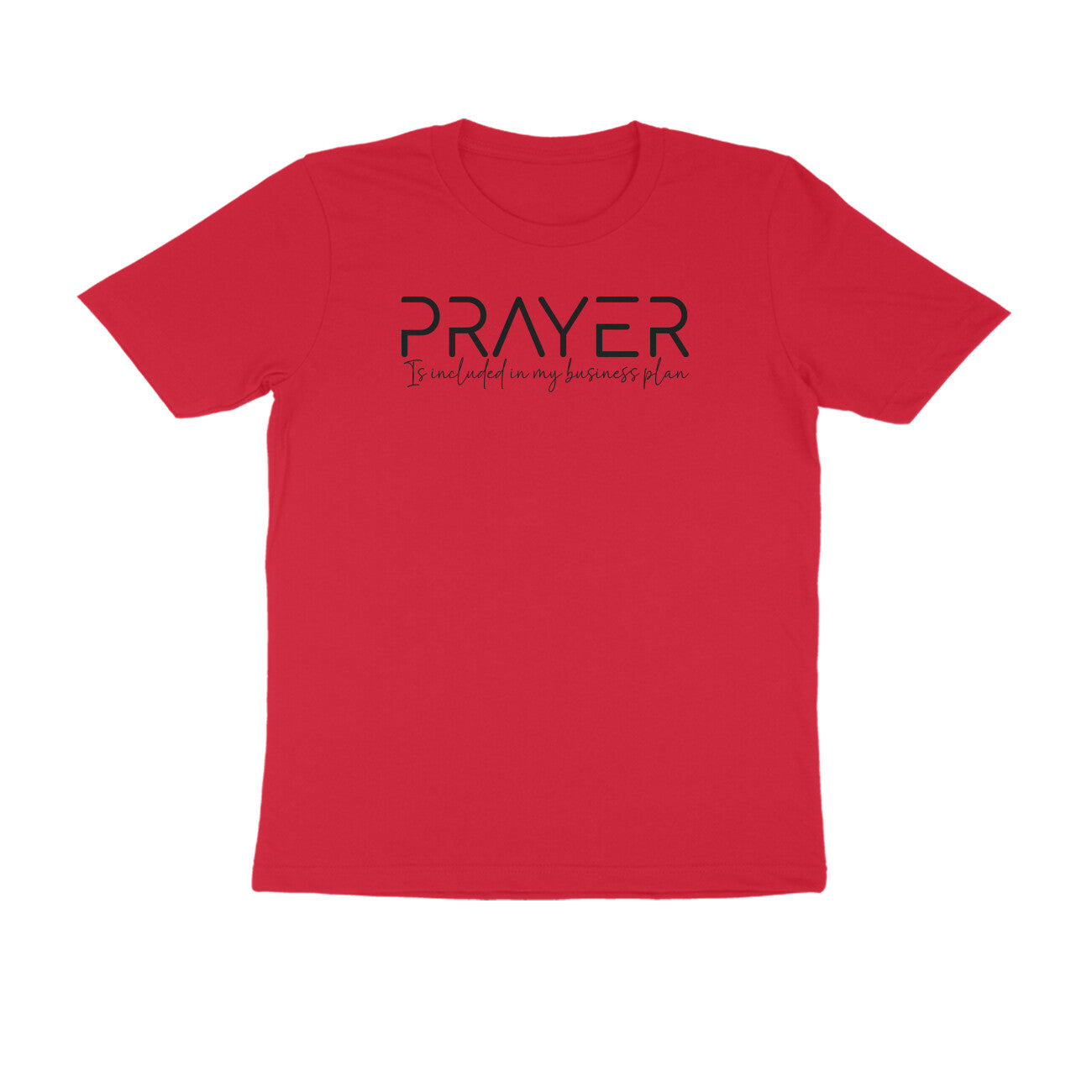 Prayer | Black | Men's T-Shirt - FairyBellsKart