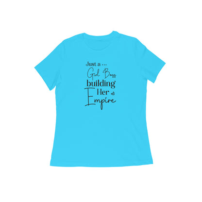 Just A Girl Boss | Women's T-Shirt - FairyBellsKart