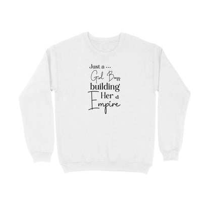 Just A Girl Boss | Sweatshirt - FairyBellsKart