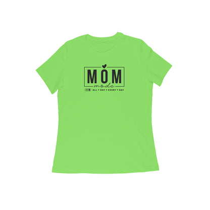 Mom Mode | Black | Women's T-Shirt - FairyBellsKart