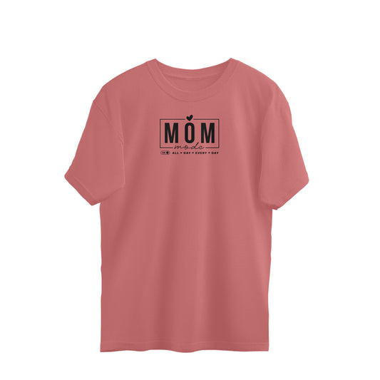 Mom Mode | Black | Oversized T-Shirt - FairyBellsKart
