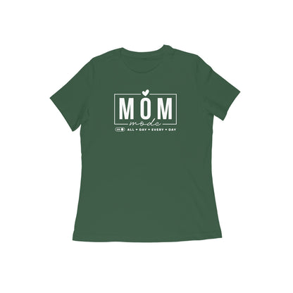 Mom Mode | White | Women's T-Shirt