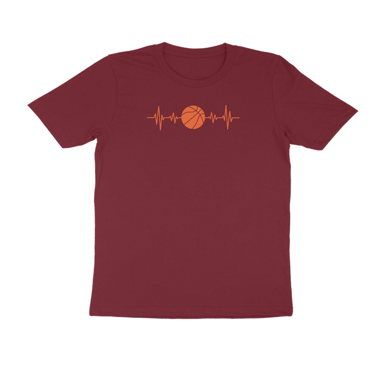 Basketball Heart Beat | Men's T-Shirt - FairyBellsKart