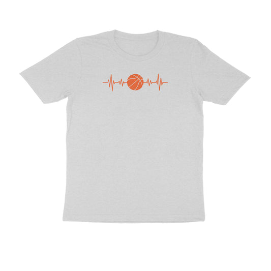 Basketball Heart Beat | Men's T-Shirt - FairyBellsKart