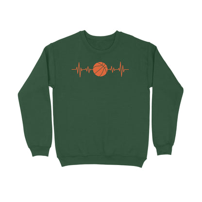 Basketball Heart Beat | Sweatshirt