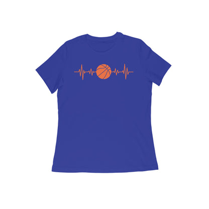 Basketball Heart Beat |  Women's T-Shirt