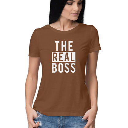 The Real Boss |  Women's T-Shirt