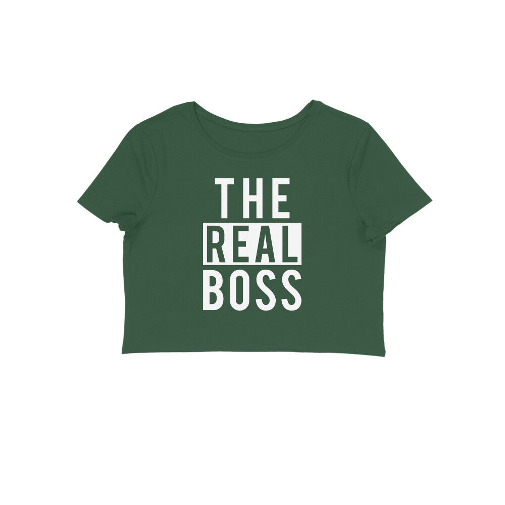 The Real Boss | Crop Tops - FairyBellsKart