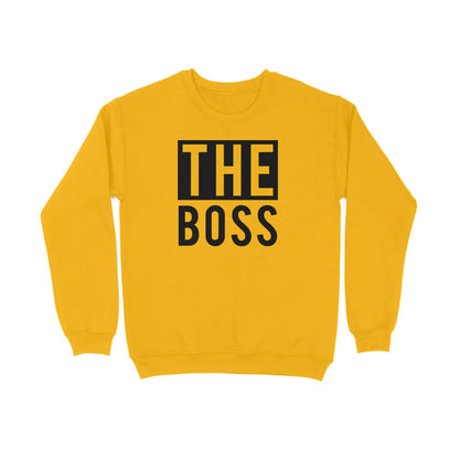 The Boss Golden Yellow Sweatshirt at fairybellskart.com