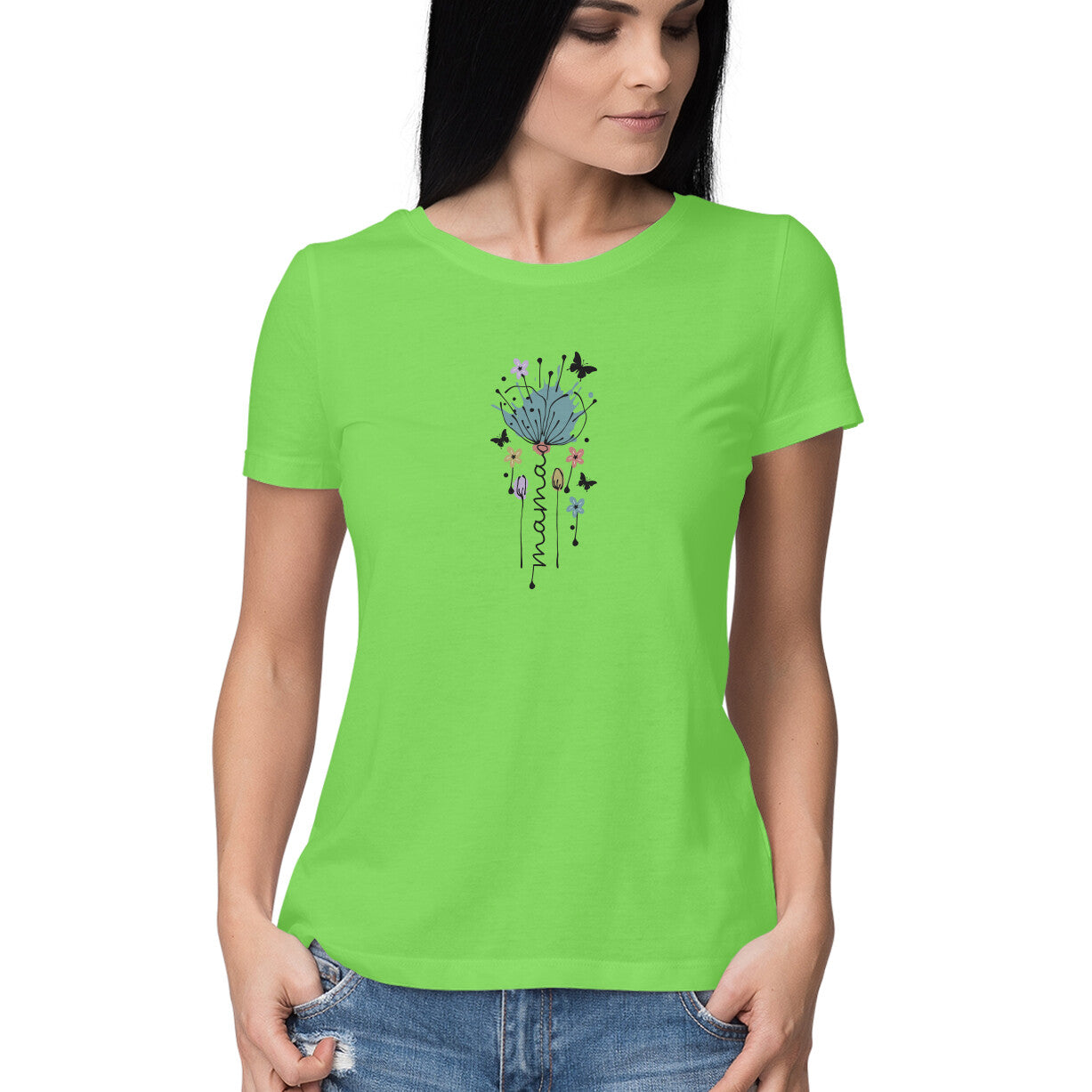 Mama | Flower | Women's T-Shirt