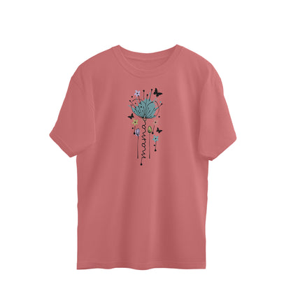 Mama | Flower | Oversized T-Shirt