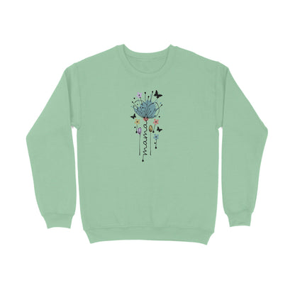 Mama | Flower | Sweatshirt