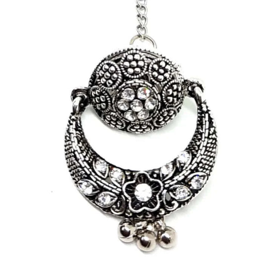 Oxidised Maang Tikka Jewellery | FBK9119T - FairyBellsKart