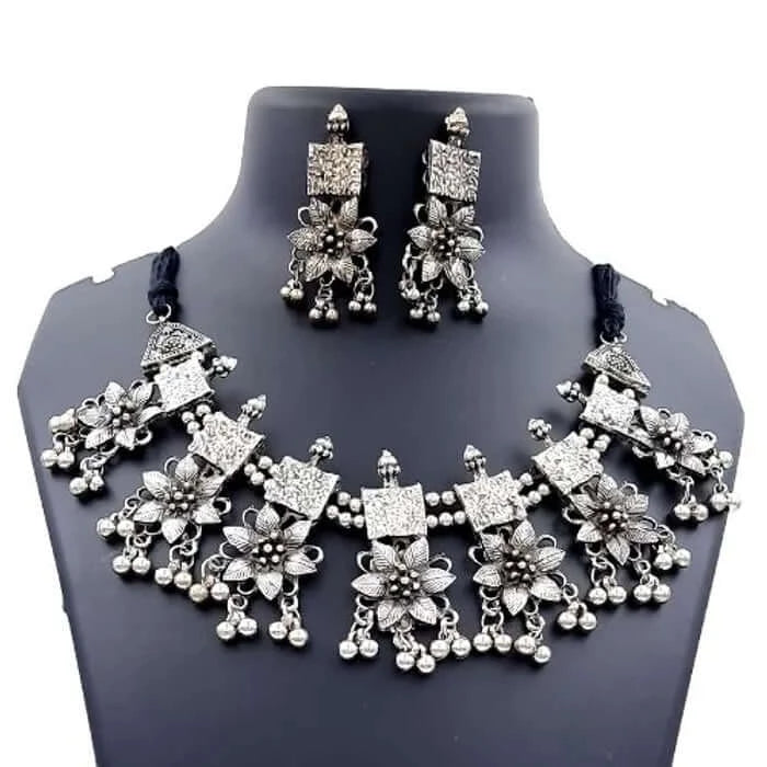 Oxidised Necklace Jewellery | FBK911A9N - FairyBellsKart