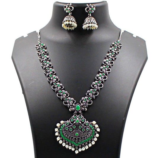 Necklace Jewellery Set | Green | FBK911N01 - FairyBellsKart