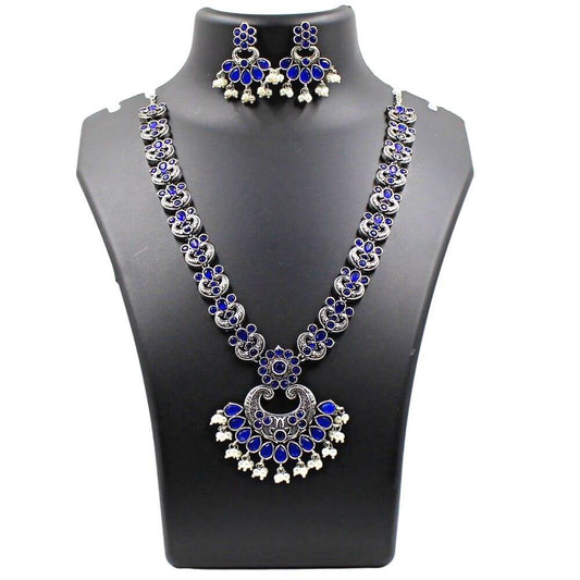 Necklace Jewellery Set | Blue | FBK911N04 - FairyBellsKart