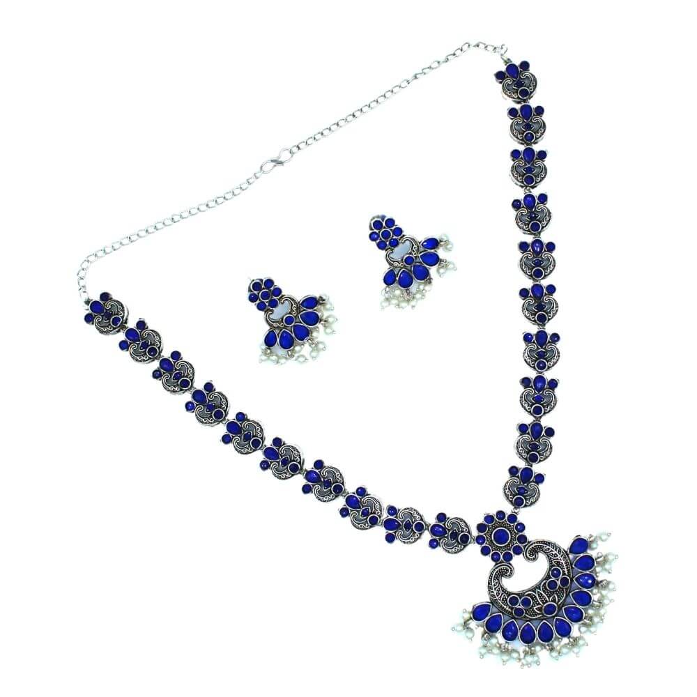 Necklace Jewellery Set | Blue | FBK911N04 - FairyBellsKart