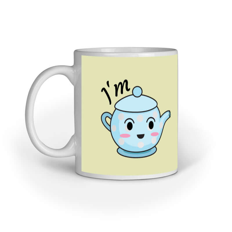 I'm Tea Holic | Light Yellow | Mug at FairyBellsKart