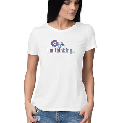 I'm Thinking | Women's T-Shirt - FairyBellsKart
