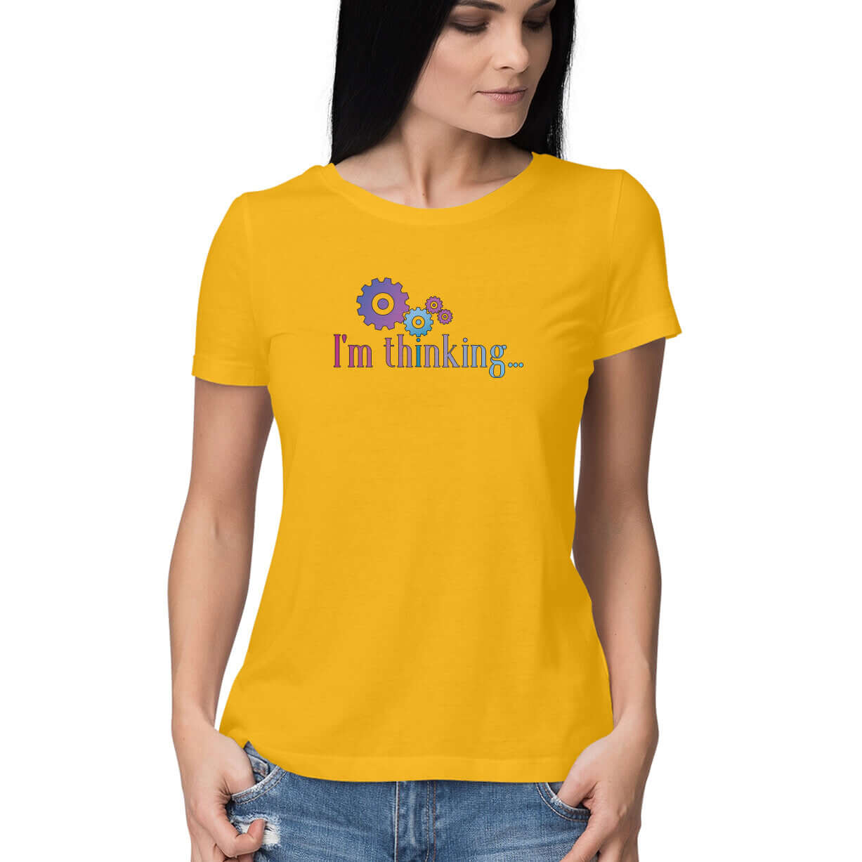 I'm Thinking | Women's T-Shirt at FairyBellsKart