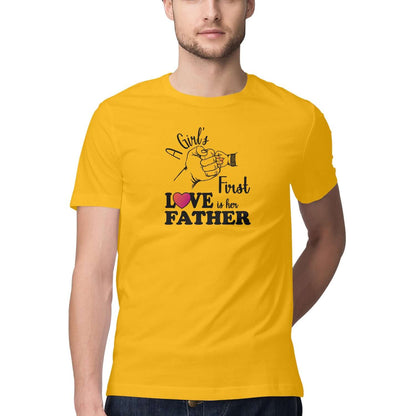 A Girl's First True Love is her Father | Men's T-Shirt - FairyBellsKart