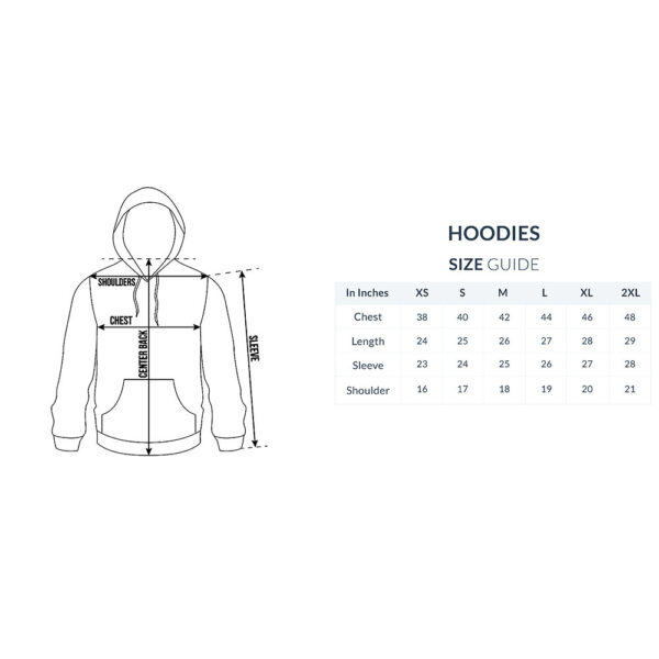 Mountain Line Art | Hoodie - Image 8