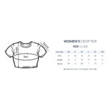 Women's Half Sleeve Round Neck Curved Crop Top | Pink - FairyBellsKart