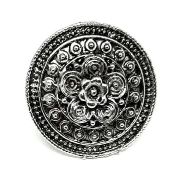 Oxidised Adjustable Ring Jewellery | FBK9117R - FairyBellsKart