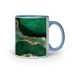 Green Emerald Agate Gold | Mug - FairyBellsKart