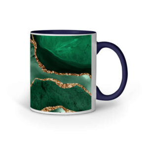 Green Emerald Agate Gold | Mug - FairyBellsKart