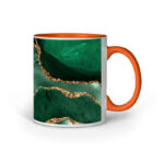Green Emerald Agate Gold | Mug at FairyBellsKart