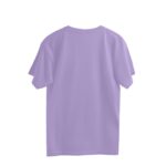 Oversized Baggy Fit Half Sleeve Round Neck T-Shirts | Iris Lavender - FairyBellsKart