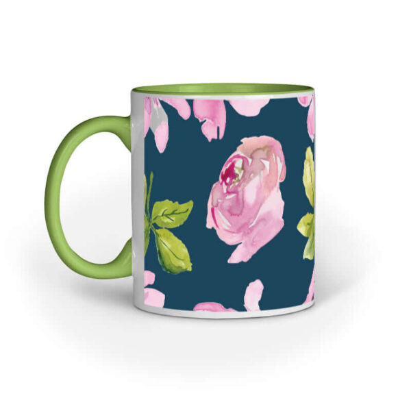 Pink Watercolor Roses | Mug - FairyBellsKart