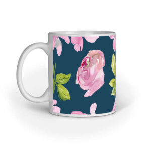 Pink Watercolor Roses | Mug - FairyBellsKart