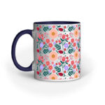 Peach Flower & Leaf | Mug - FairyBellsKart