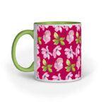 Pink Watercolor Roses | Magenta Pink | Mug - FairyBellsKart