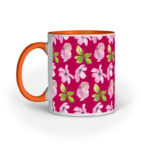 Pink Watercolor Roses | Magenta Pink | Mug - FairyBellsKart