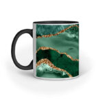 Green Emerald Agate Gold | Mug - FairyBellsKart