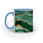 Green Emerald Agate Gold | Mug - FairyBellsKart