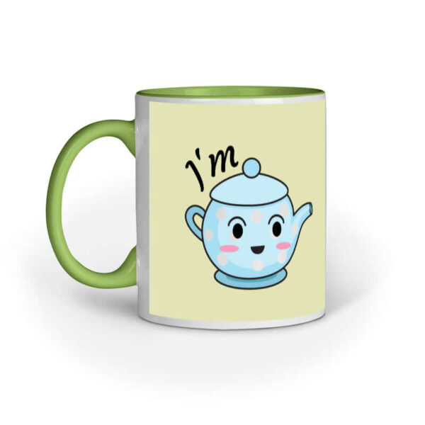 I'm Tea Holic | Light Yellow | Mug at FairyBellsKart