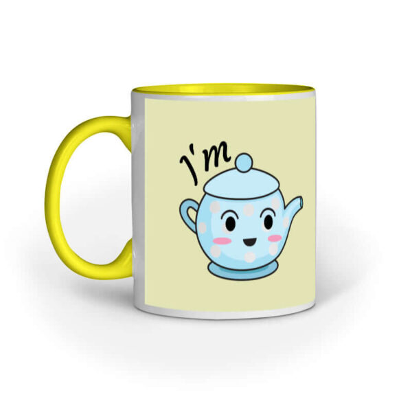 I'm Tea Holic | Light Yellow | Mug at FairyBellsKart