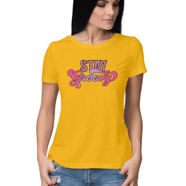 Stay Groovy | Women's T-Shirt at FairyBellsKart